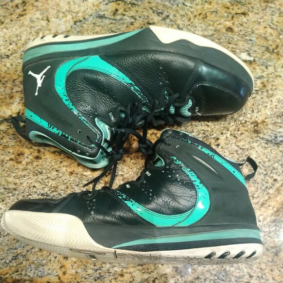 2013 Nike Jordan Phase 23 Hoop 2 (602671-331) Green Basketball Sneakers Sz 11.5 - Picture 8 of 12